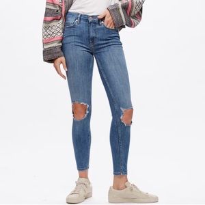 High-waist Free People Jeans